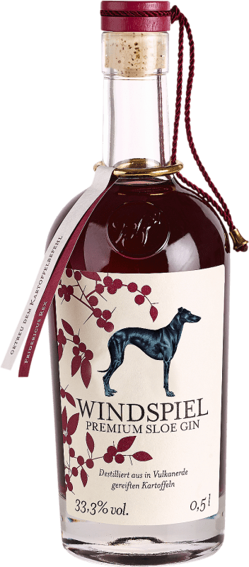 Envoi gratuit | Gin Windspiel Sloe Gin Allemagne Bouteille Medium 50 cl