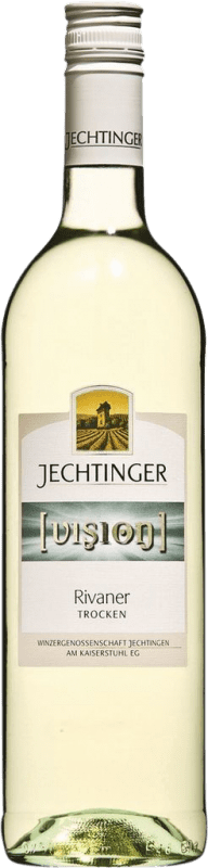 Free Shipping | White Wine Jechtingen Jechtinger Vision Trocken — Dry I.G. Baden Baden Germany Rivaner 75 cl