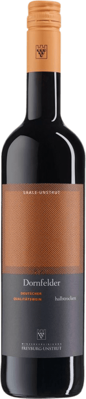 12,95 € | Red wine Freyburg Unstrut Semi-Dry Semi-Sweet Saale Unstrut Germany Dornfelder 75 cl