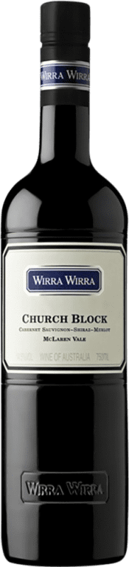 免费送货 | 红酒 Wirra Wirra Church Block I.G. McLaren Vale 麦克拉伦谷 澳大利亚 Merlot, Cabernet Sauvignon, Nebbiolo 4 岁 75 cl