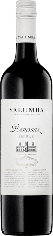 31,95 € Envío gratis | Vino tinto Yalumba Patchwork Shiraz I.G. Barossa Valley