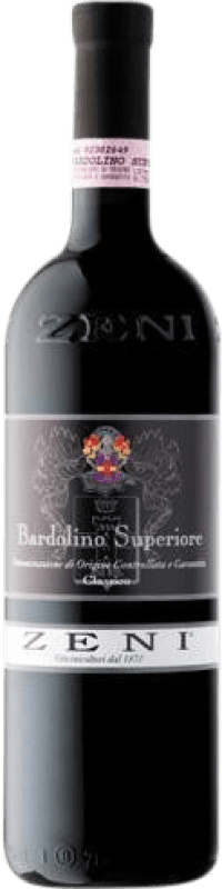 Бесплатная доставка | Красное вино Zeni Classico Superiore D.O.C. Bardolino Venecia Италия Nebbiolo, Corvina, Molinara 75 cl