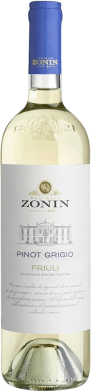10,95 € Free Shipping | White Wine Zonin Classic D.O.C. Friuli
