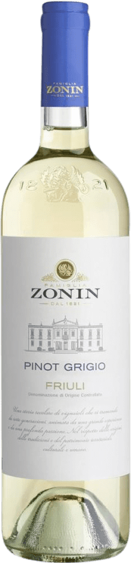 送料無料 | 白ワイン Zonin Classici D.O.C. Friuli フリウリ - ヴェネツィアジュリア イタリア Pinot Grey 75 cl