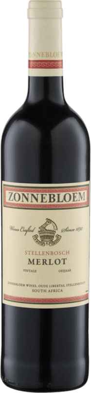 Free Shipping | Red wine Zonnebloem W.O. Western Cape Western Cape South Coast South Africa Merlot 75 cl