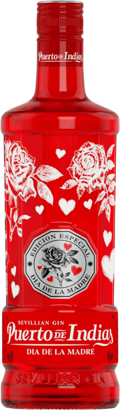 15,95 € Envoi gratuit | Gin Puerto de Indias Fresa Premium Edición Día de la Madre
