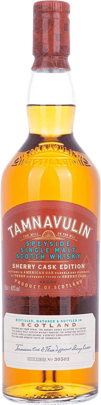 送料無料 | ウイスキーシングルモルト Tamnavulin Sherry Cask Tres Botas Jerez スペイサイド イギリス 70 cl