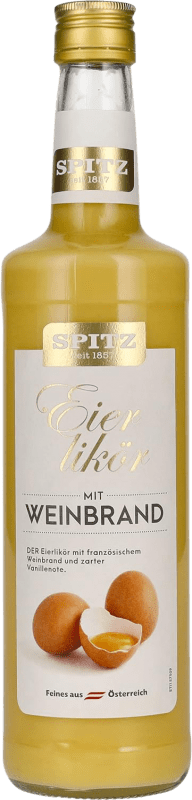Бесплатная доставка | Бренди Spitz Weinbrand Австрия 70 cl Aguardiente — Агвардиенте, Ei — Яйцо