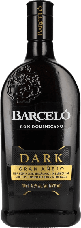 37,95 € | Rum Barceló Dark Gran Añejo — Extra Aged Dominican Republic 70 cl