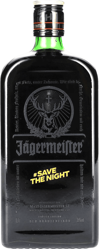 22,95 € | Licor de Ervas Mast Jägermeister Save the Night Edição Limitada Alemanha 70 cl