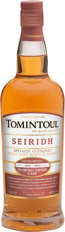83,95 € Envoi gratuit | Blended Whisky Tomintoul Seiridh Glenlivet Oloroso Sherry Cask Limited Edition