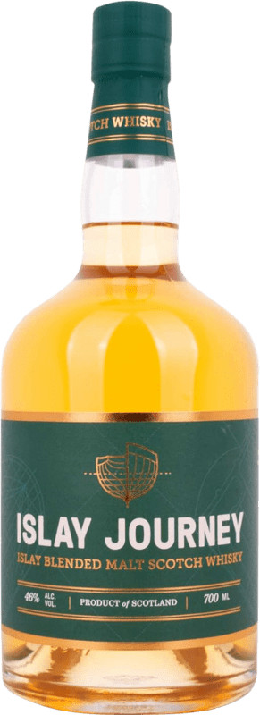 Envío gratis | Whisky Blended Hunter Laing Islay Journey Islay Reino Unido 70 cl