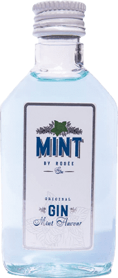 Gin 8 units box Mint by Rosée Gin Miniature Bottle 5 cl