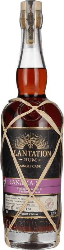 46,95 € 免费送货 | 朗姆酒 Plantation Rum Panama Pauillac Wine Cask Finish — 橡木桶陈酿收尾, Single Cask — 单桶