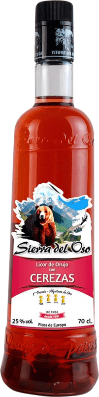 Free Shipping | Pomace Brandy Sierra del Oso Cerezas Spain 70 cl