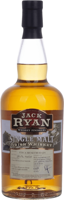 102,95 € Free Shipping | Whisky Single Malt Jack Ryan Finca Museum Rioja Finish 12 Years