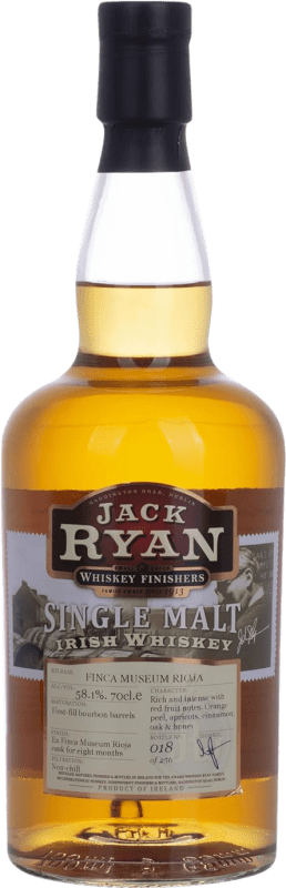 Spedizione Gratuita | Whisky Single Malt Jack Ryan Finca Museum Rioja Finish Irlanda 12 Anni 70 cl