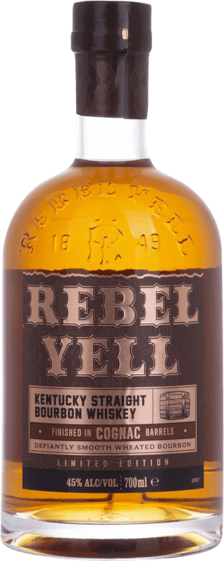 Envio grátis | Whisky Bourbon Rebel Cognac Barrel Finish Estados Unidos 70 cl