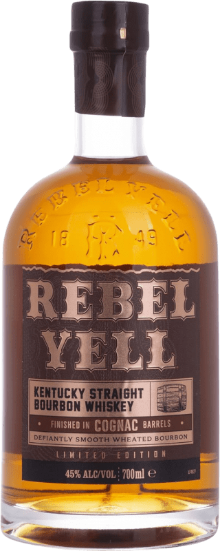 38,95 € | Whisky Bourbon Rebel Cognac Cask Finish — Finition en Fût États Unis 70 cl