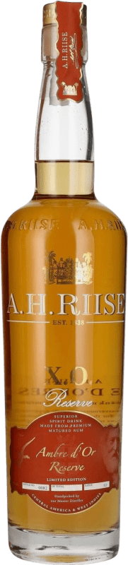 Envío gratis | Ron A.H. Riise Ambre d'Or XO Reserva Dinamarca 70 cl