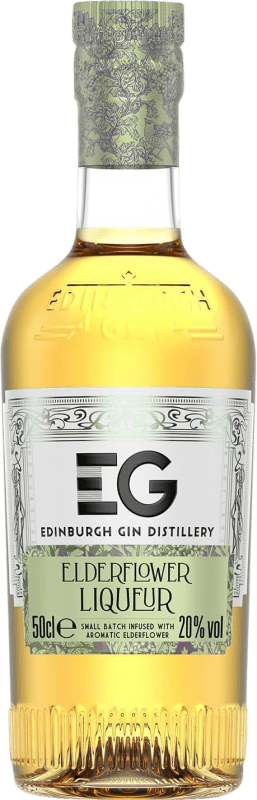 Spedizione Gratuita | Gin Edinburgh Gin Elderflower Regno Unito Bottiglia Medium 50 cl