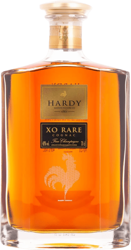 Kostenloser Versand | Cognac Hardy Fine Champagne XO Rare Frankreich 70 cl