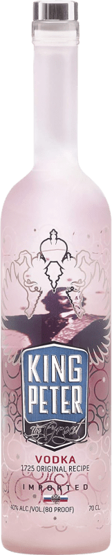 Free Shipping | Vodka King Peter Premium Rosé Poland Special Bottle 3 L