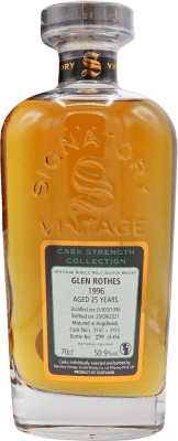 Blended Whisky Signatory Vintage At Glen Rothes Cask Strength — Fassstärke, Collection — Kollektion 25 Jahre 70 cl