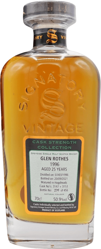 362,95 € Envoi gratuit | Blended Whisky Signatory Vintage Cask Strength Collection at Glen Rothes 25 Ans