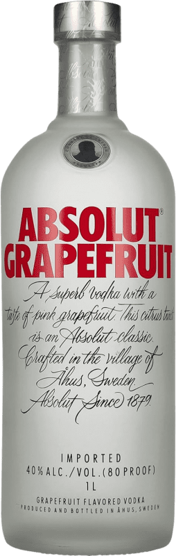 37,95 € | Vodka Absolut Pomelo Suède 1 L