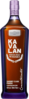 威士忌单一麦芽威士忌 Kavalan Concertmaster Sherry Cask Finish 70 cl