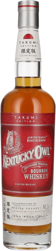 97,95 € 免费送货 | 波本威士忌 Kentucky Owl Takumi Edición limitada