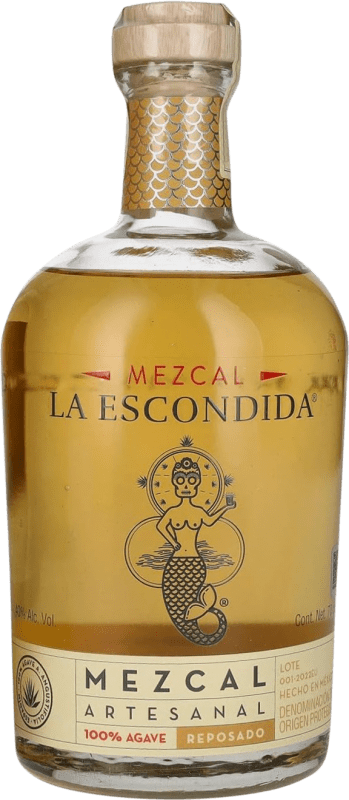 Spedizione Gratuita | Mezcal La Escondida Artesanal Reposado Messico 70 cl