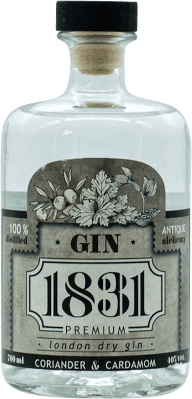 15,95 € Spedizione Gratuita | Genever Gin Manuel Acha 1831 London Dry Gin