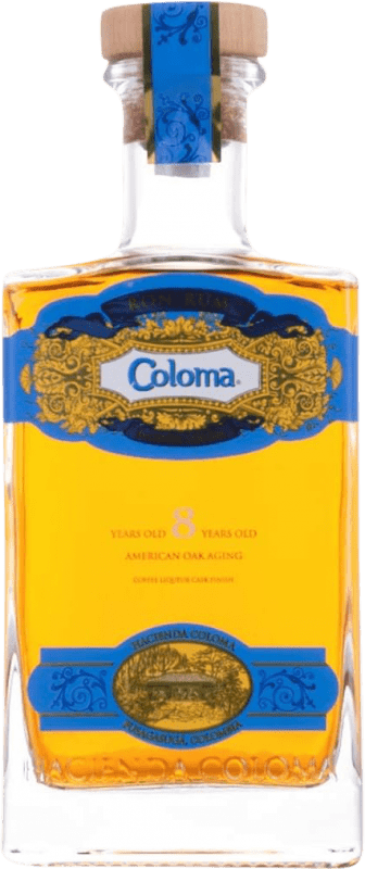 Free Shipping | Rum Coloma Colombia 8 Years 70 cl