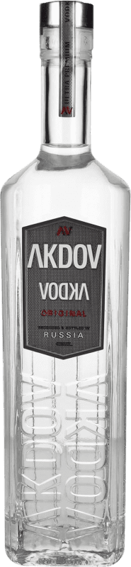 Kostenloser Versand | Wodka Akdov Original Russland Medium Flasche 50 cl