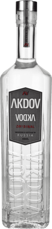 Spedizione Gratuita | Vodka Akdov Originale Russia Bottiglia Medium 50 cl