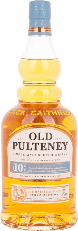59,95 € | Single Malt Whisky Old Pulteney Traveller's Exclusive United Kingdom 10 Years 1 L
