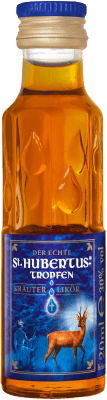 16,95 € | Boîte de 24 unités Liqueurs St. Hubertus Tropfen Hongrie Mini-Bouteille 2 cl