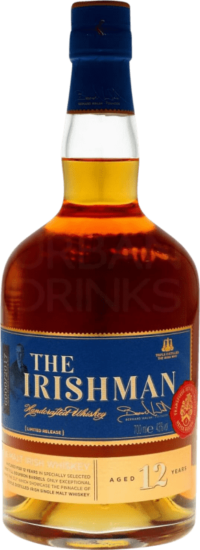 Бесплатная доставка | Односолодовый виски The Irishman Ирландия 12 Лет 70 cl