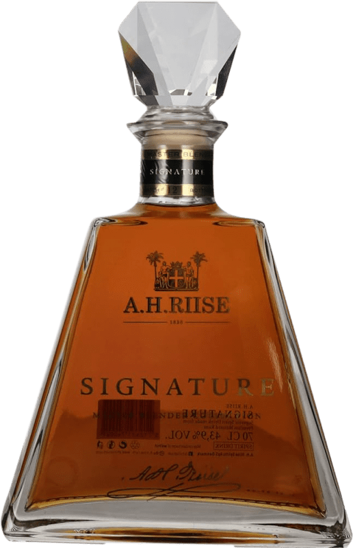 Free Shipping | Rum A.H. Riise Master Signature, Collection, Blend Denmark 70 cl
