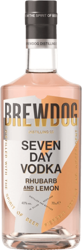 27,95 € Бесплатная доставка | Водка BrewDog Seven Day Rhubarb and Lemon
