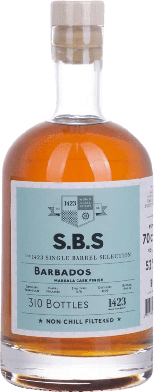 Spedizione Gratuita | Rum 1423 World Class Spirits S.B.S Barbados Marsala Cask Finish — Affinamento in Botte Trinidad e Tobago 70 cl