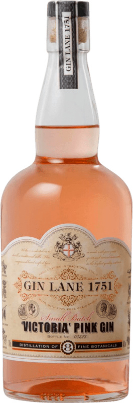 Envio grátis | Gin Gin Lane 1751 Victoria Pink Reino Unido 70 cl