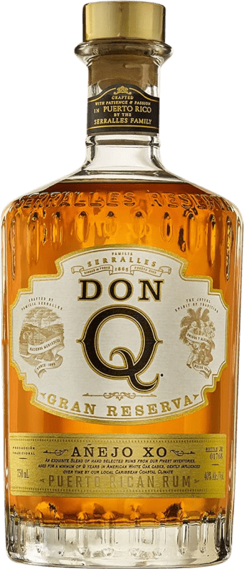 106,95 € | Ron Seralles Don Q Añejo, XO Extra Old — Extra Viejo, Gran Reserva Puerto Rico 70 cl