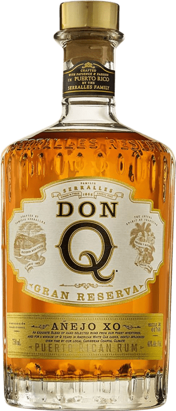 送料無料 | ラム Seralles Don Q Añejo XO グランド・リザーブ プエルトリコ 70 cl