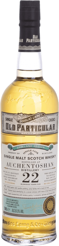 免费送货 | 威士忌单一麦芽威士忌 Douglas Laing's Old Particular at Auchentoshan Single Casks 英国 22 岁 70 cl