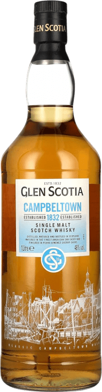 Free Shipping | Whisky Single Malt Glen Scotia Campbeltown 1832 United Kingdom 1 L