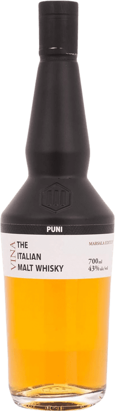 75,95 € | Whisky Single Malt Puni The Italian Vina Marsala Cask Finish — Acabado en Barrica, Edición Limitada Italia 70 cl