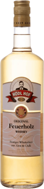 Envio grátis | Licores Hödl Hof Feuerholz Whiskey Áustria 1 L